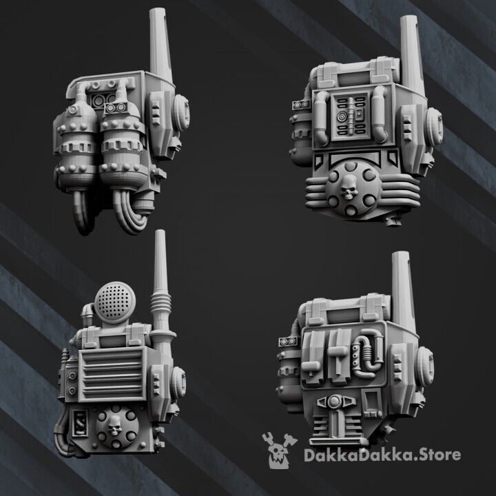 Set of 4 Dawn Guard Command Backpacks