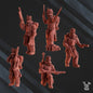 Set of 10 Steamguard Infantry