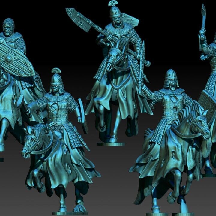 Set of 6 Dead Men Traitor riders