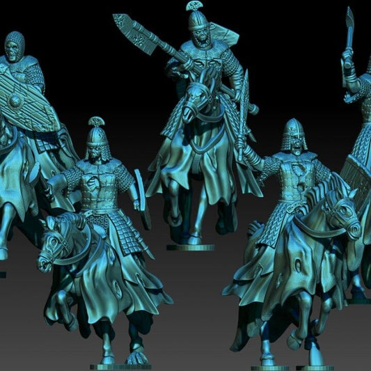 Set of 6 Dead Men Traitor riders