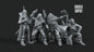 Set of 4 Bearmen on foot