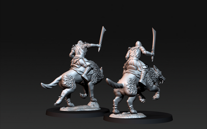 Set of 6 Orc Riders