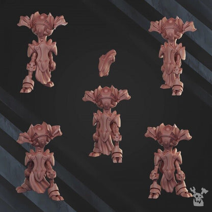 Set of 5 Fusor Defenders Squad Star Alves